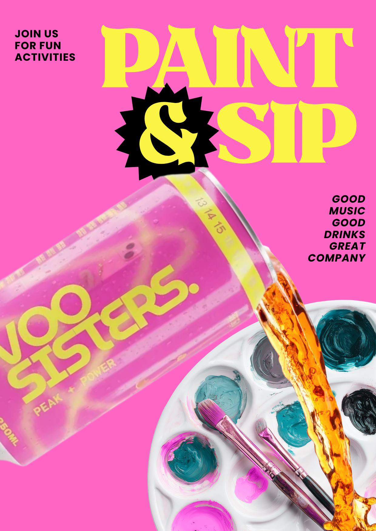 VOO SISTERS SIP + PAINT EVENT